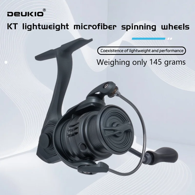 DEUKIO Moulinet de pêche léger - Trolling Reel avis et prix